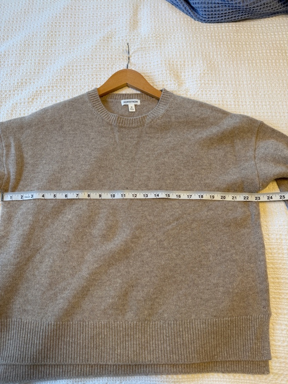 Nordstrom Wool/Cashmere Blend Crewneck Sweater - Picture 9 of 10